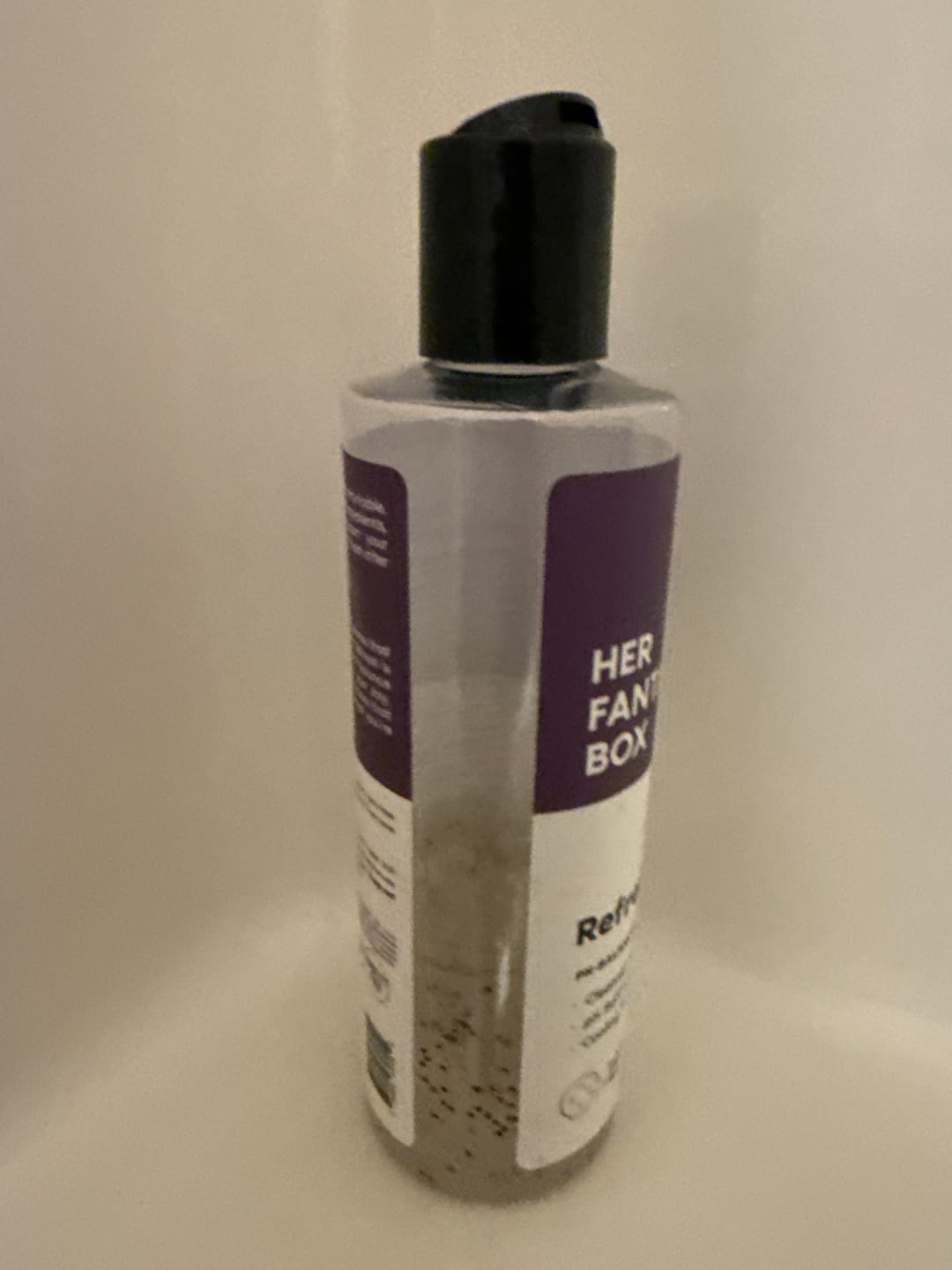 Customer photo review of Refresh Plant Based Yoni Gel Wash (pH Balancing) - 3 pk