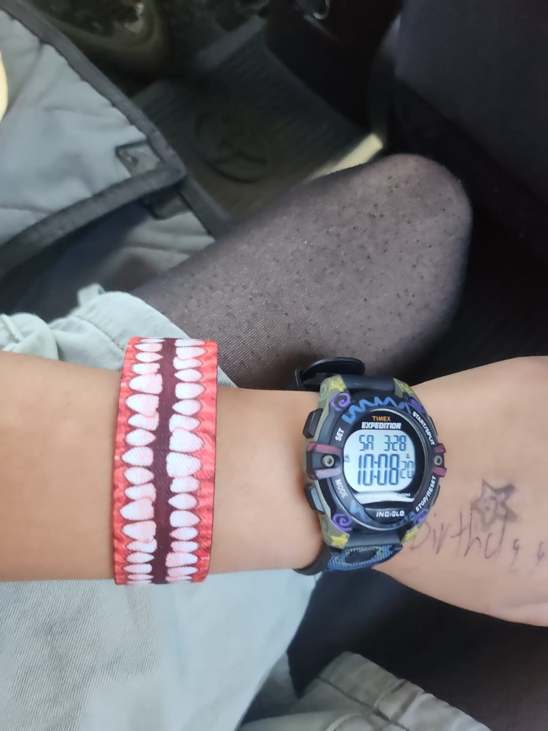 Customer photo review of Creepy Teeth Bracelet!