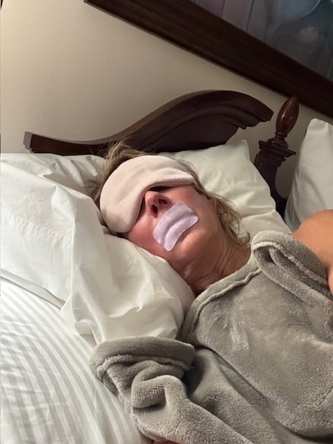 Customer photo review of ZzzTape - Mouth Tape