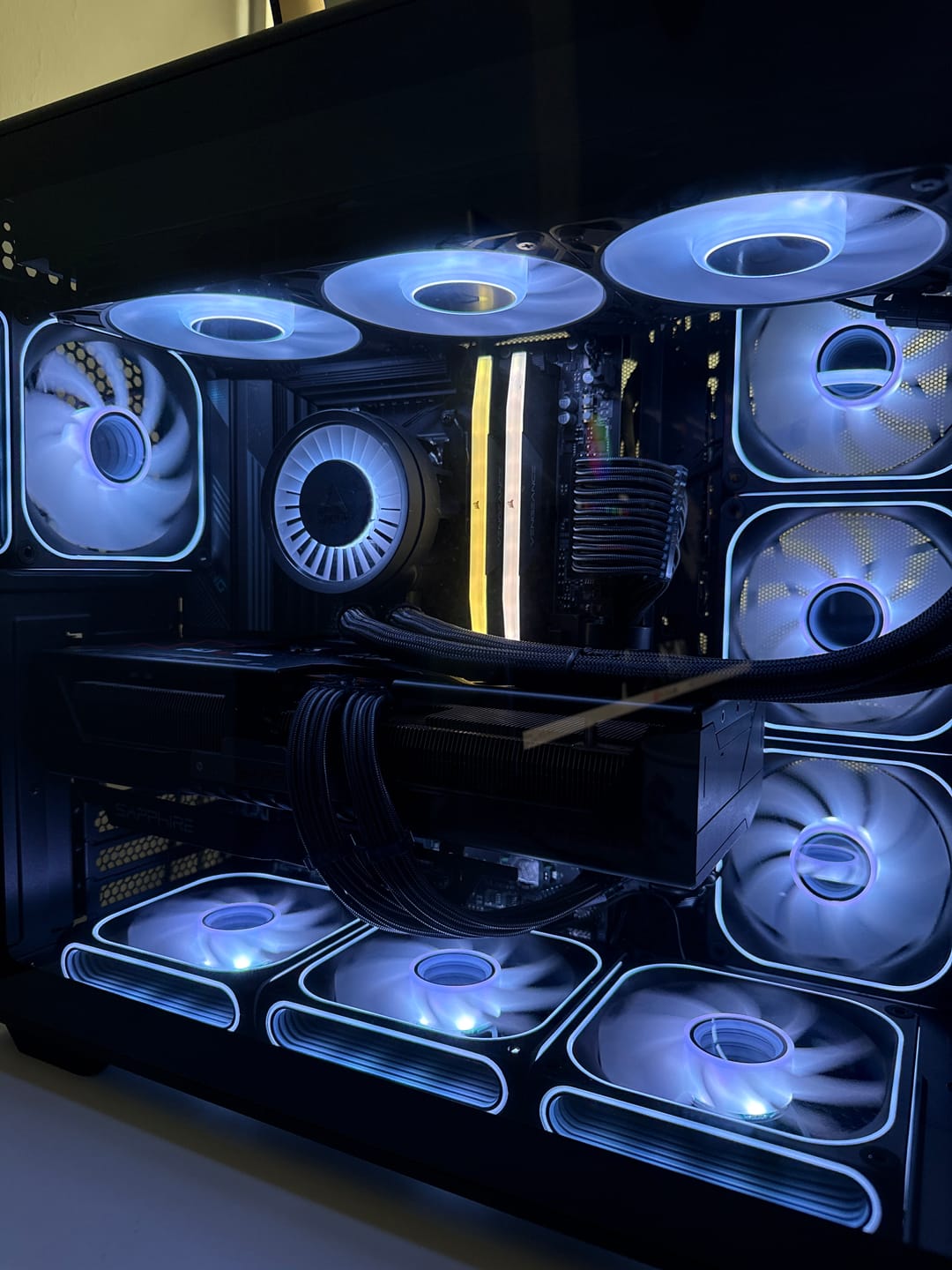 Customer photo review of AsiaHorse Transparent Series PSU Uzatma Kablosu