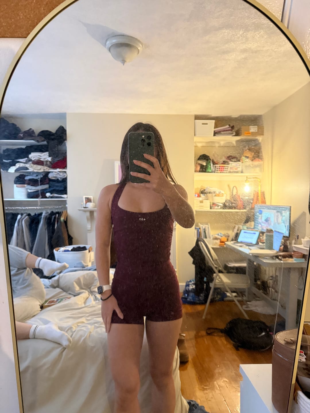 Customer photo review of The Sculpt Tank / Black-Cherry