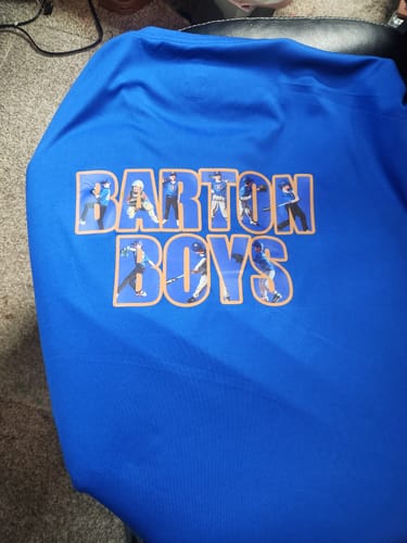 Customer photo review of DTF Gang Sheet Builder - Multiple Sizes - Florida Priority