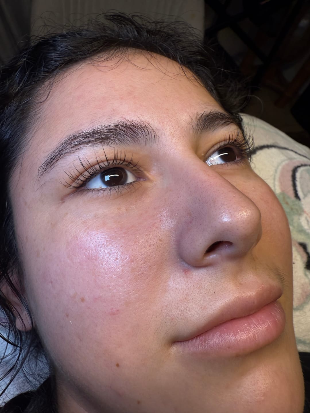 Customer photo review of Korean Lash Lift Online Course