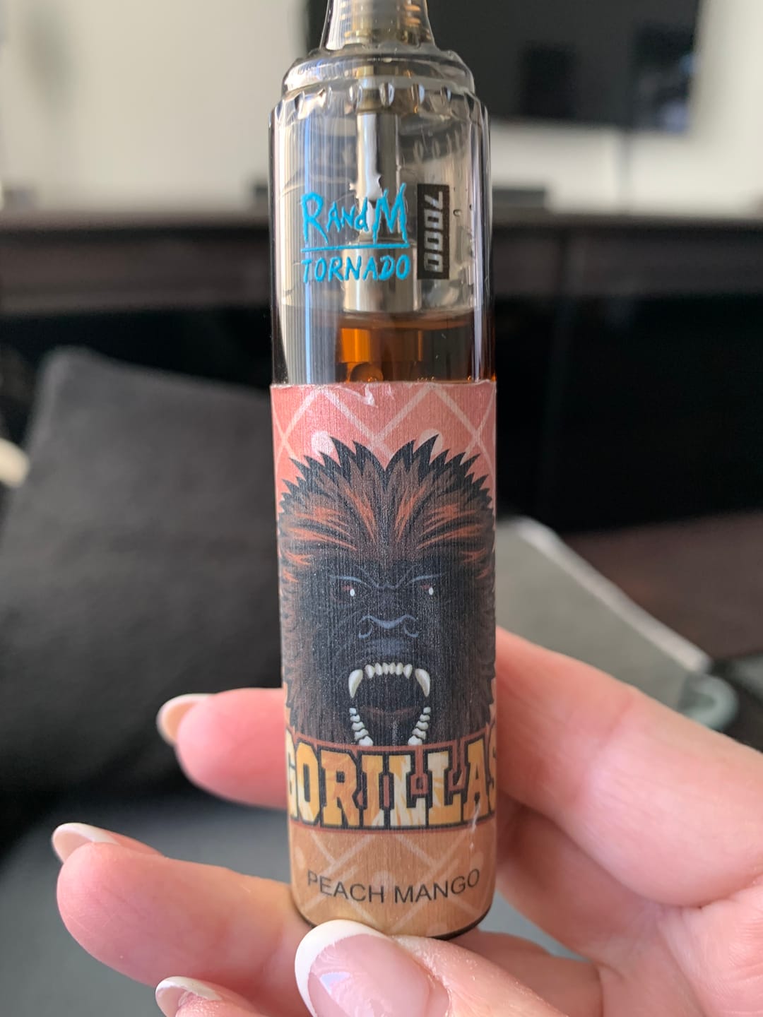 Customer photo review of RAndM Tornado 7000 Puffs Disposable Vape (Pack of 10)