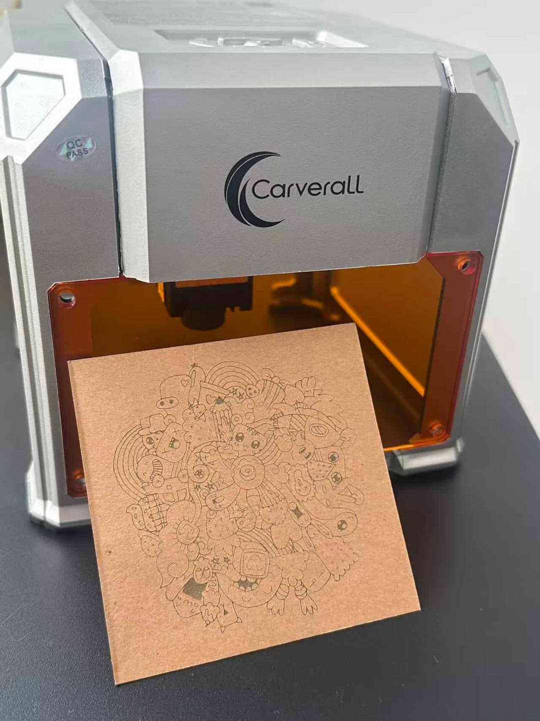Customer photo review of Carverall K4Pro | Mini Laser Engraver