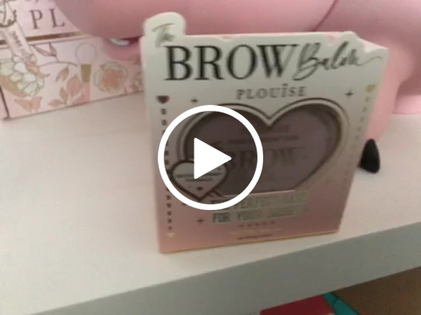 Customer video review of P. Louise Brow Balm