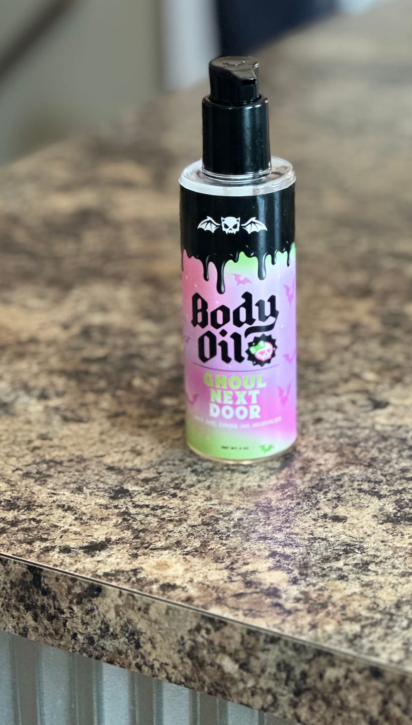 Customer photo review of Ghoul Next Door Body Oil