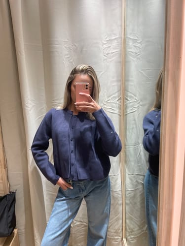 Customer photo review of Cardigan Capa Navy