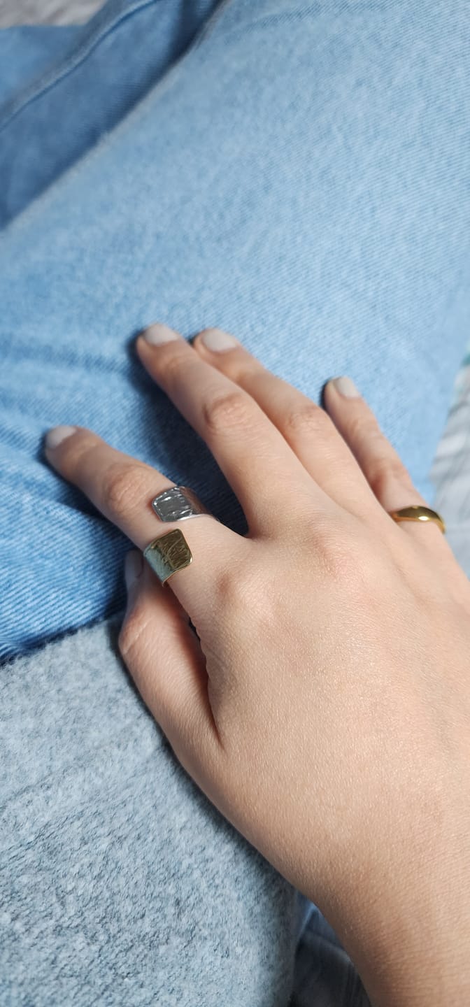 Customer photo review of Anillo Ajustable Soho