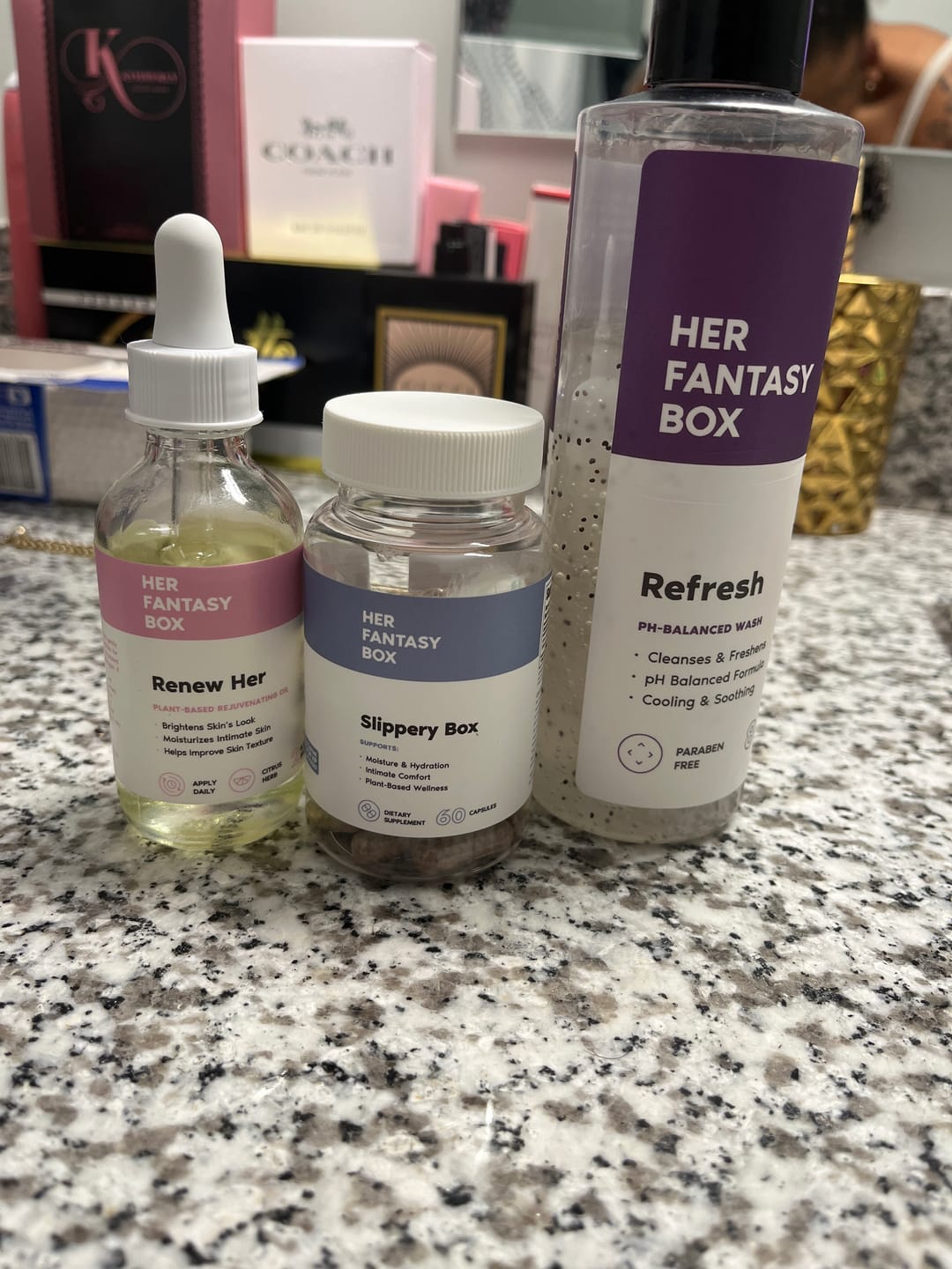 Customer photo review of Her Fantasy Starter Kit