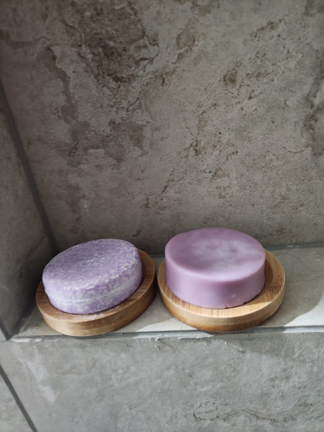Customer photo review of Blueberry Conditioner Bar