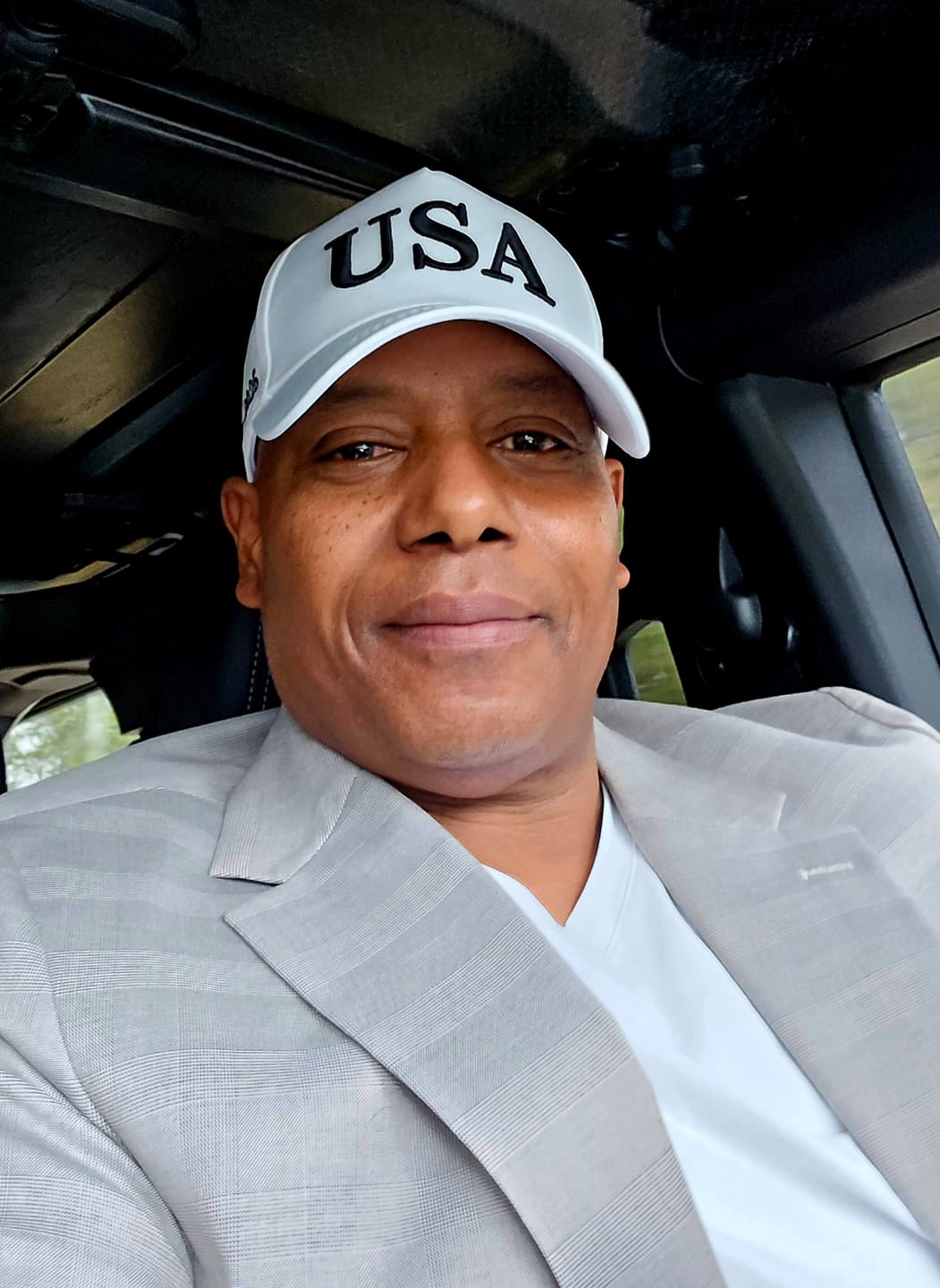 Customer photo review of USA 250th Anniversary Hat (1776–2026) — Embroidered Semiquincentennial Cap