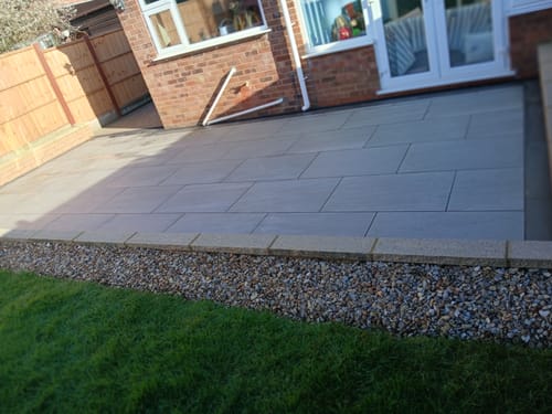 Customer photo review of Kandala - Grey Porcelain Paving Tiles - 900 x 600 x 20mm