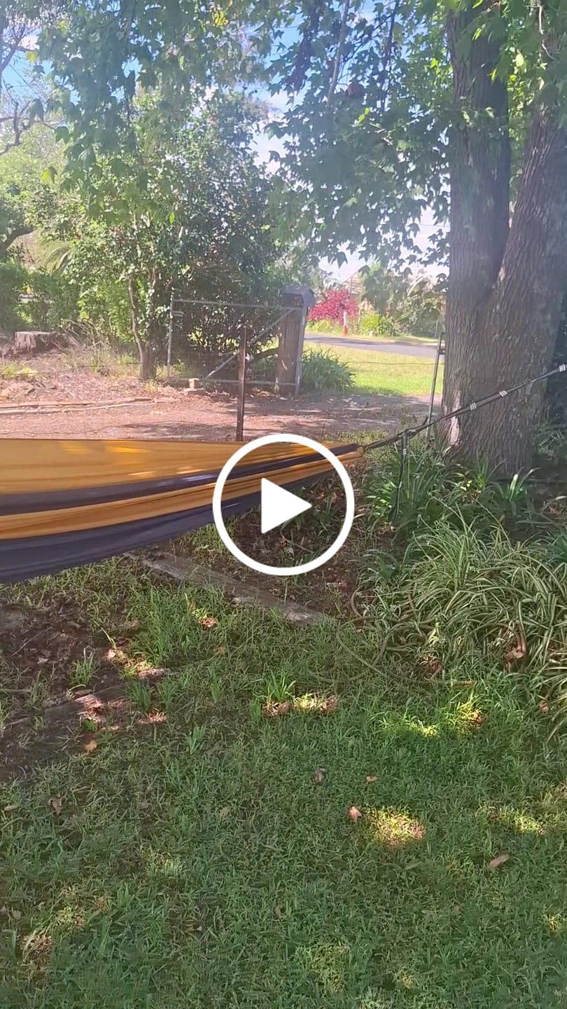 Customer video review of Lightweight Double Hammock