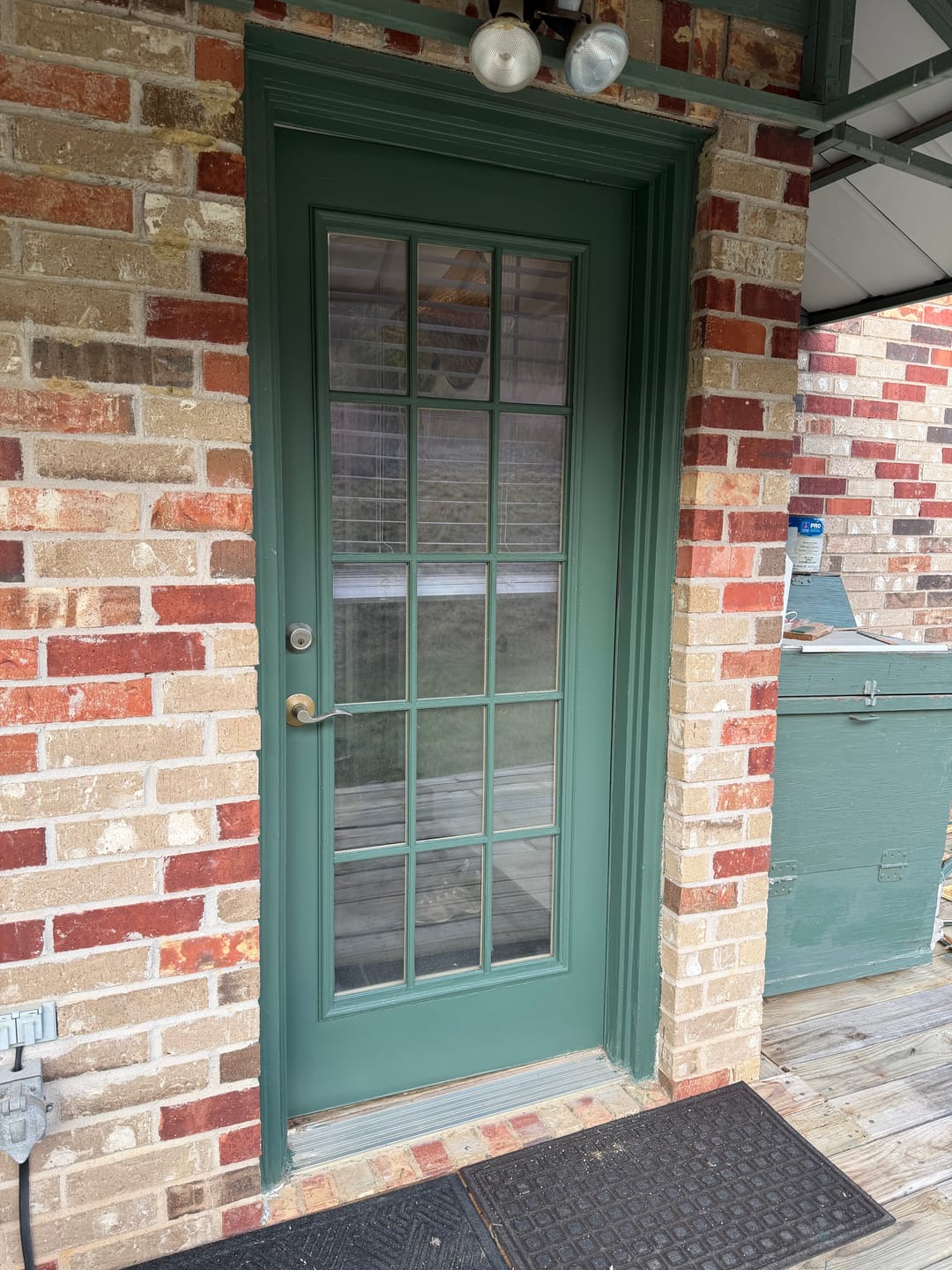 Customer photo review of Full Lite Frame Kit with 15 Grids