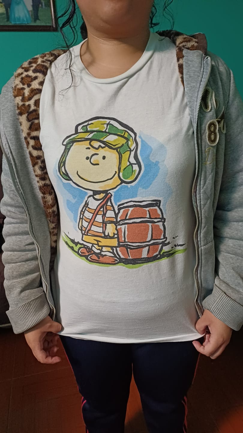 Customer photo review of El Charlie del 8 - Playera CABALLERO