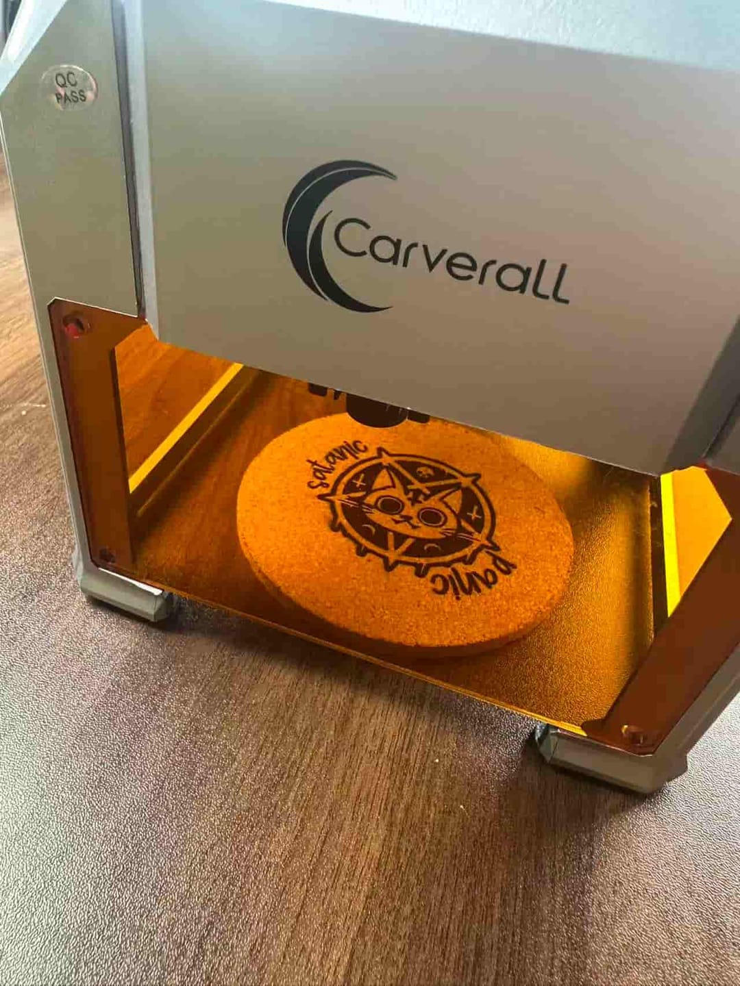 Customer photo review of Carverall K4Pro | Mini Laser Engraver
