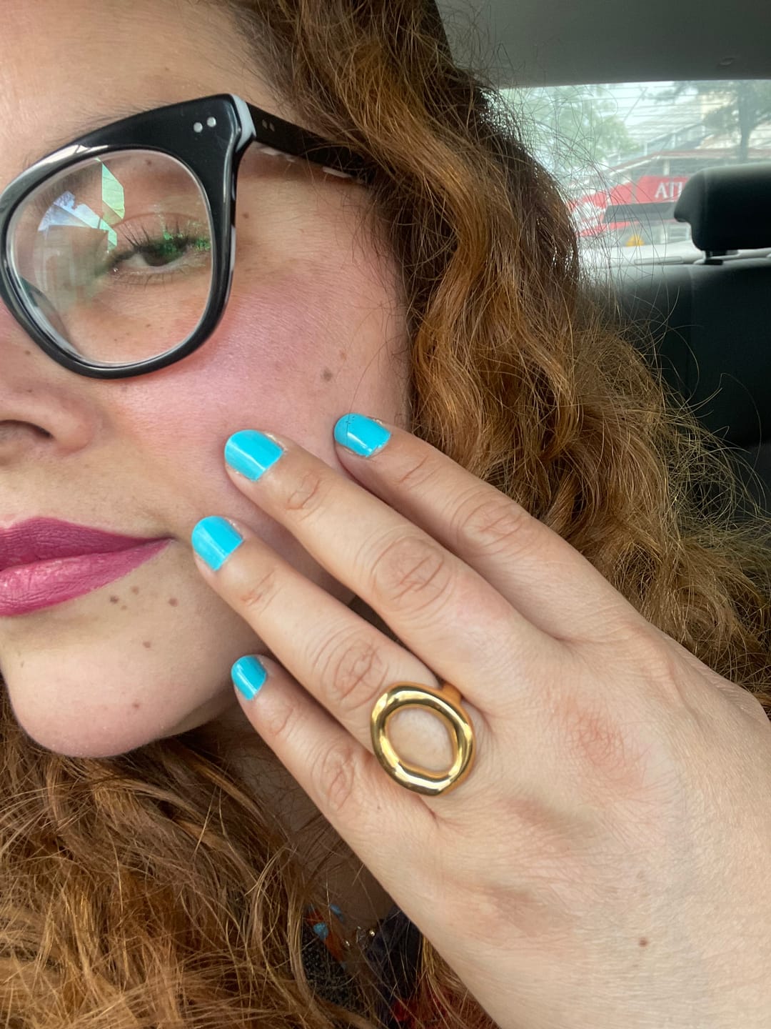 Customer photo review of Anillo Rust Mini
