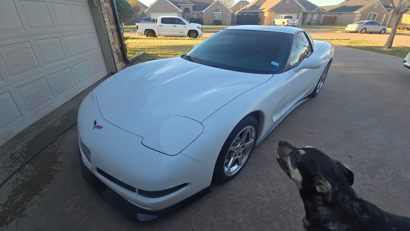 Customer photo review of Chevrolet Corvette C5 Front Splitter & Side Skirts