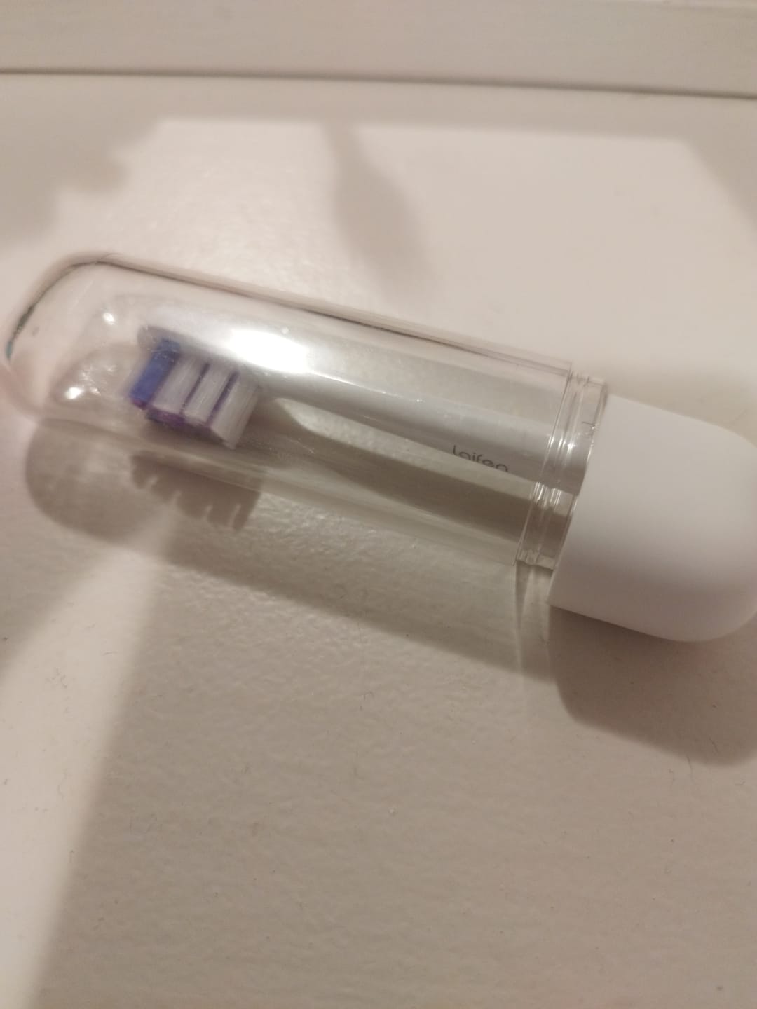 Customer photo review of Laifen Wave Toothbrush Heads