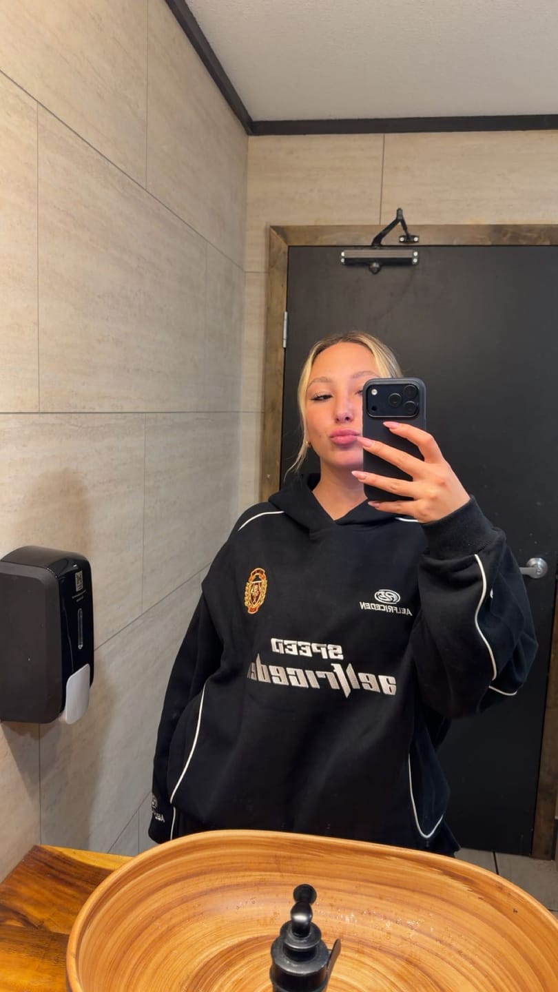 Customer photo review of Aelfric Eden Oversized Applique 77 Pullover Hoodie