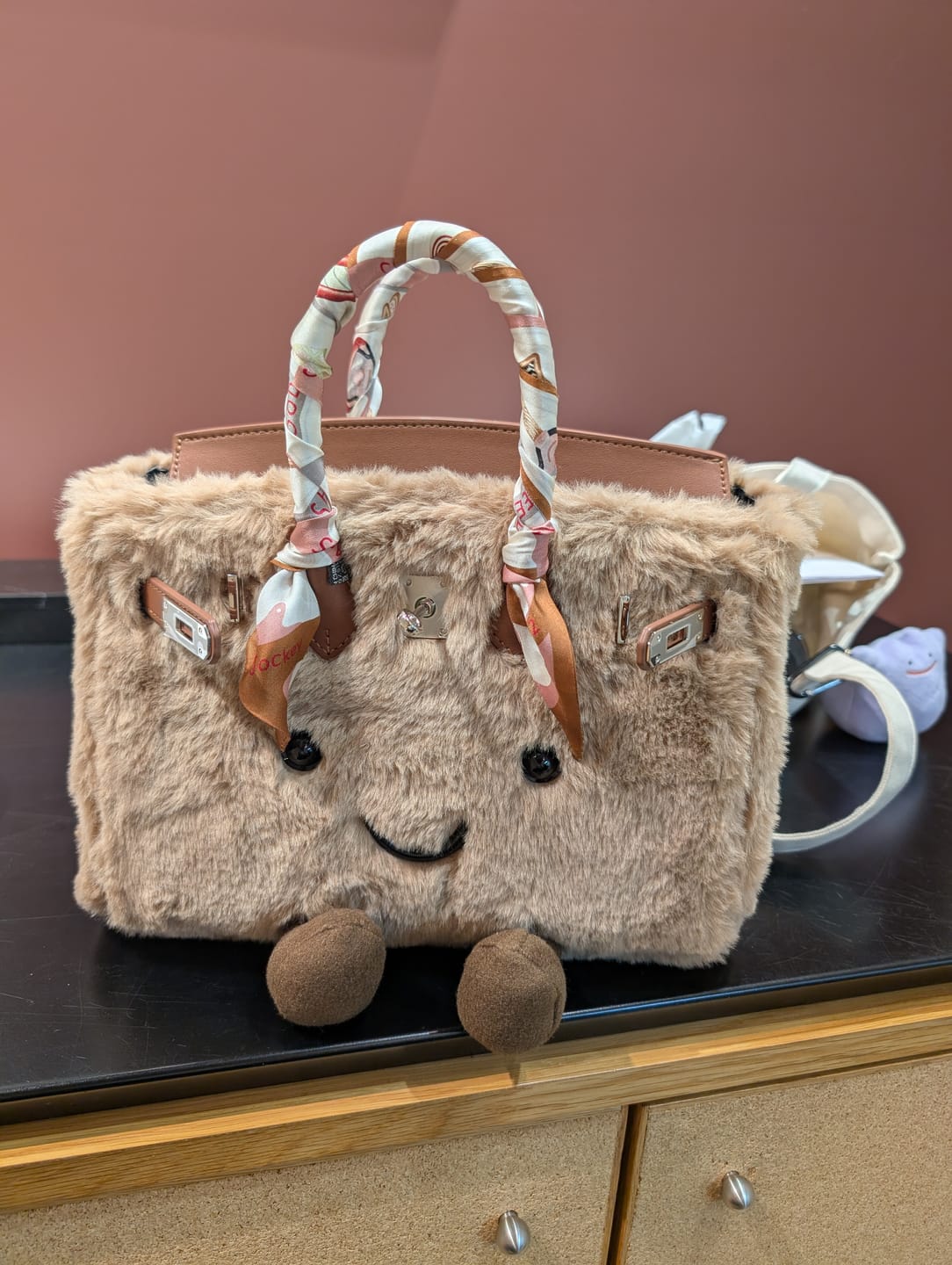 Customer photo review of The Jellykin Fluffy Bag