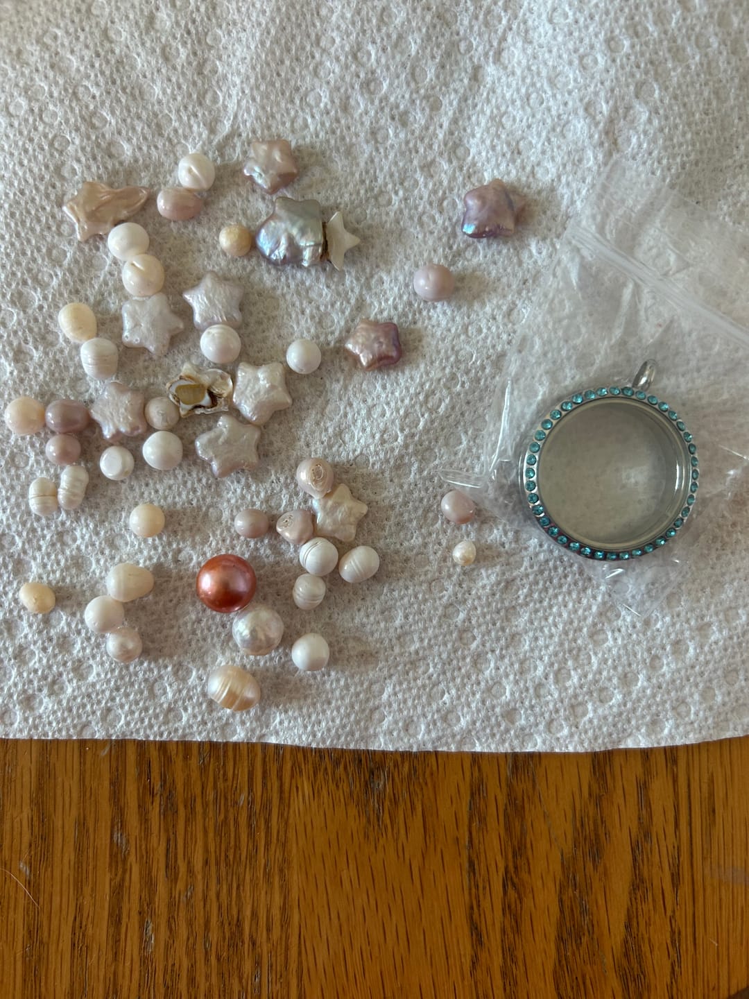 Customer photo review of Monster Oyster - Meta Monster 2 In 1 with FREE Glass Locket and Chain