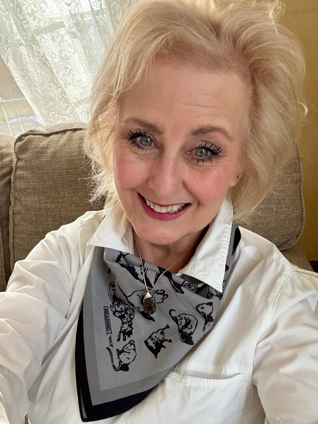 Customer photo review of Mice Bandana