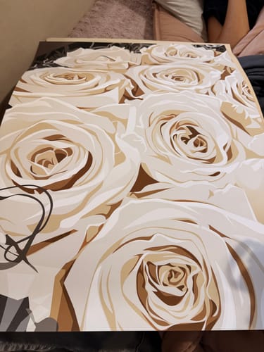 Customer photo review of White Roses