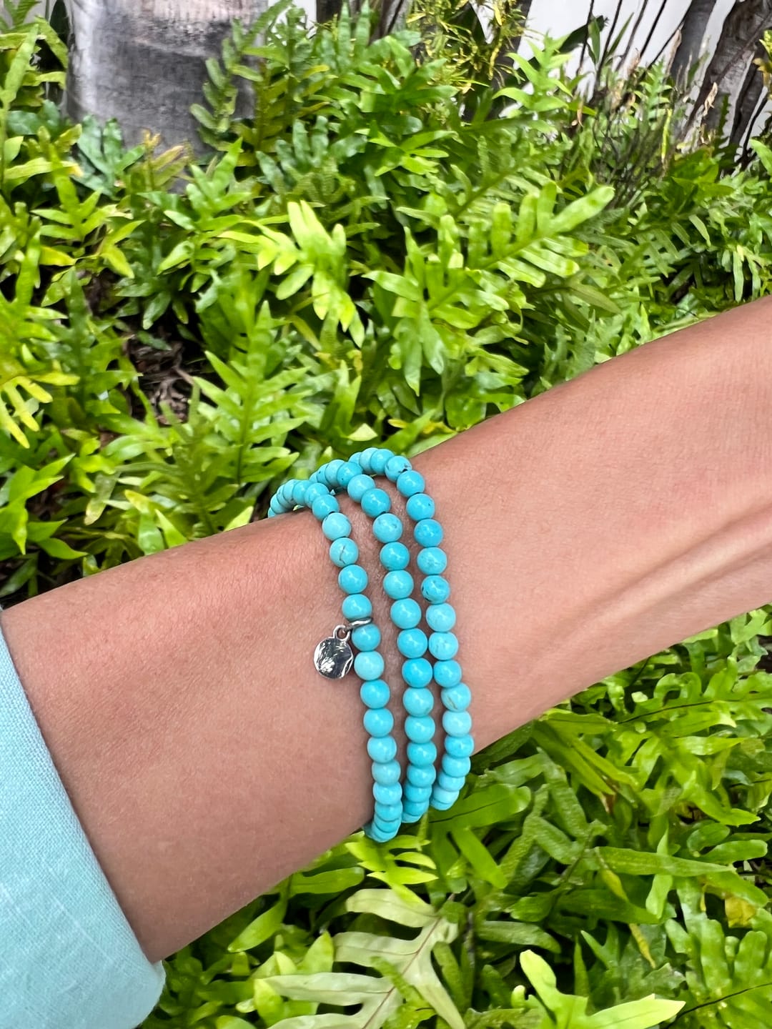 Customer photo review of Turquoise Bracelet Mini