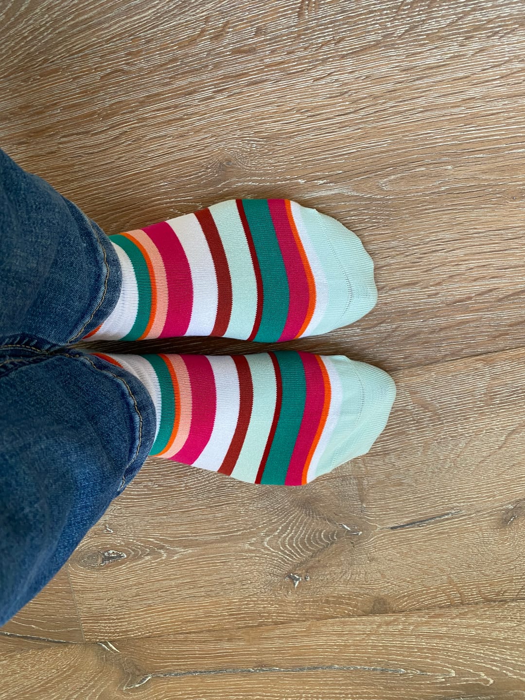 Customer photo review of Bambus Bubble Love Sneaker Socken