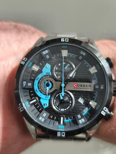 Customer photo review of Curren Madrid® orologio uomo acciaio
