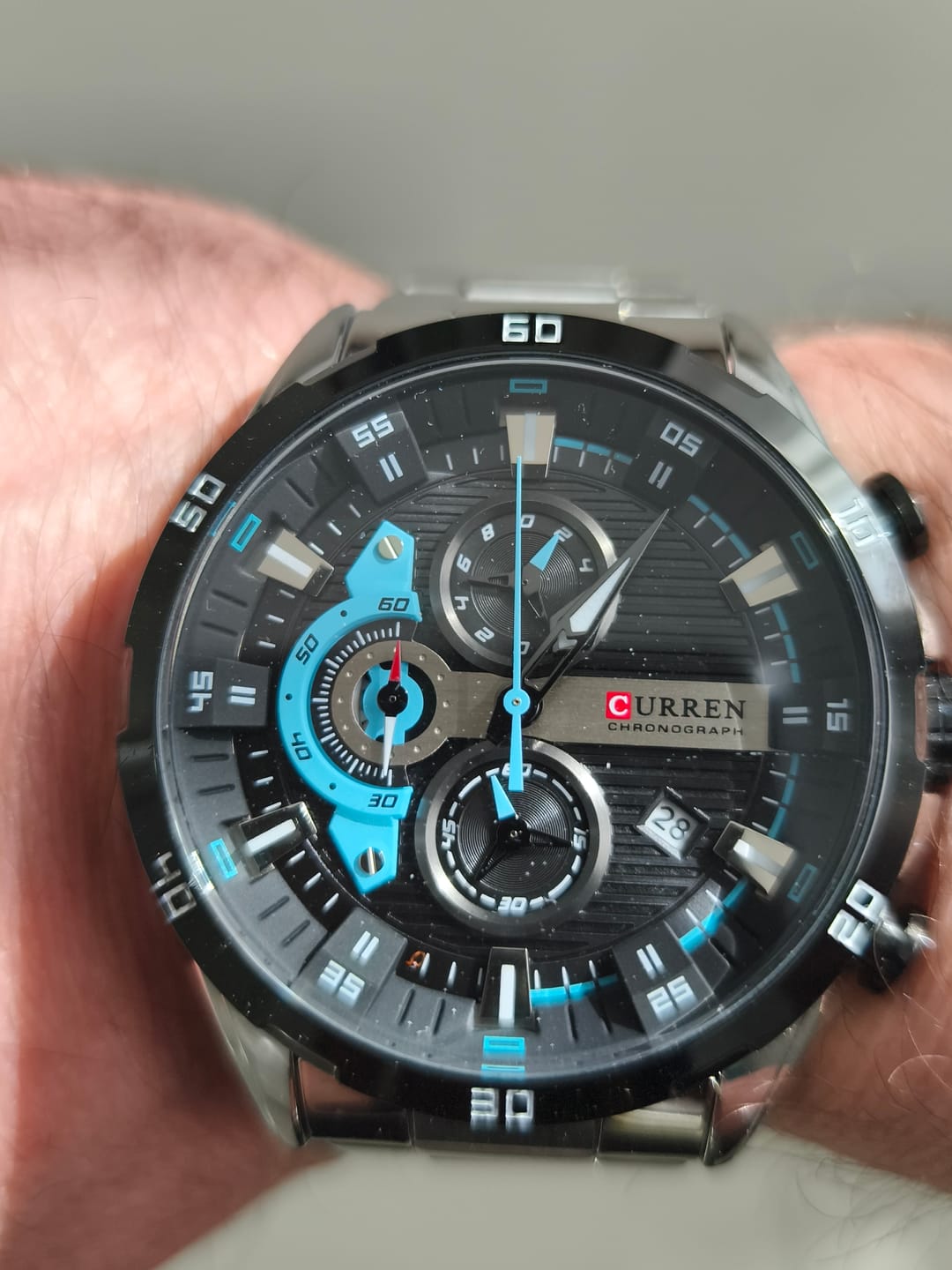 Customer photo review of Curren Madrid® orologio uomo acciaio