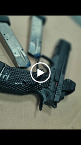Customer video review of CZ Shadow 2 Brass Grips | Premium Weight-Adding