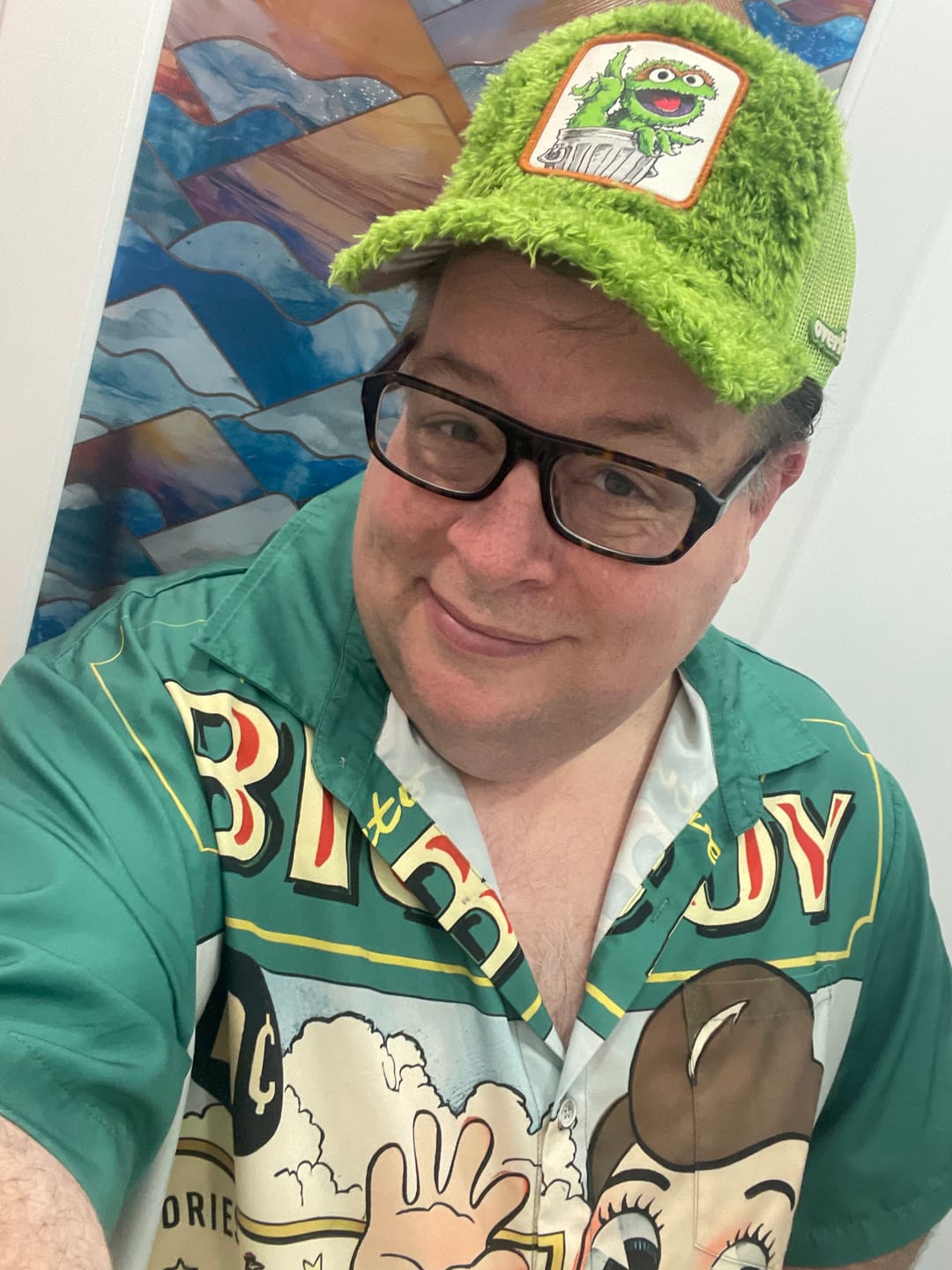 Customer photo review of OVERLORD X Sesame Street: Oscar The Grouch