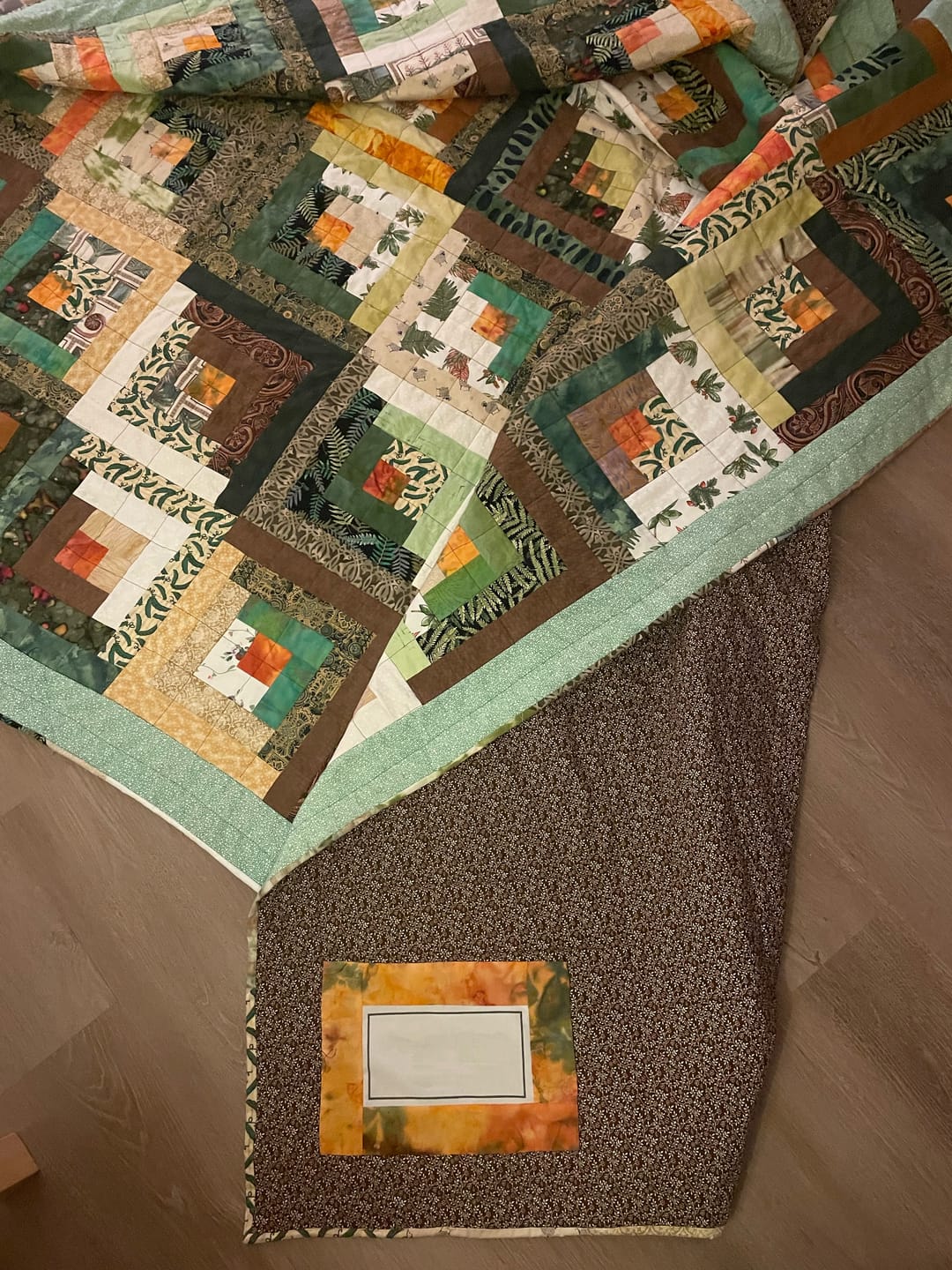 Customer photo review of Mini Garden Craft Cotton Fabric