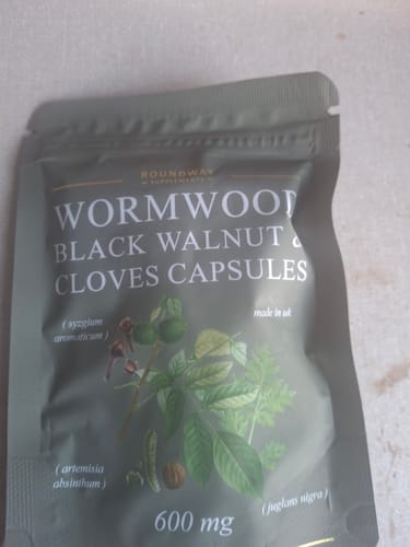 Customer photo review of Wormwood, Black Walnut & Cloves Capsules
