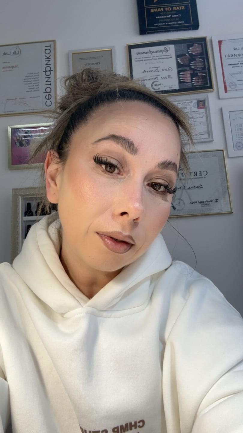Customer photo review of MyLashes комплект за миглопластика