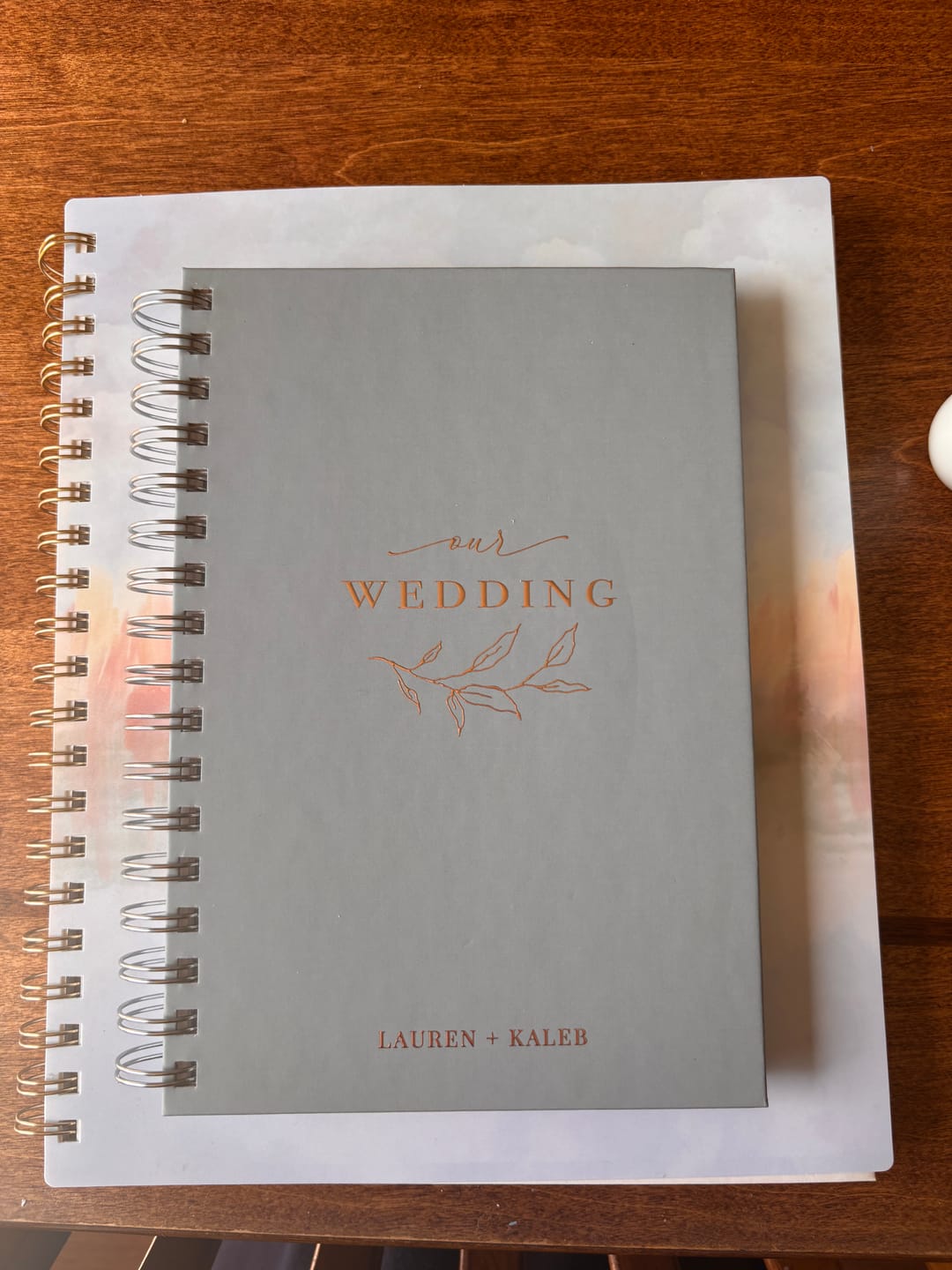Customer photo review of Custom Wedding Planner