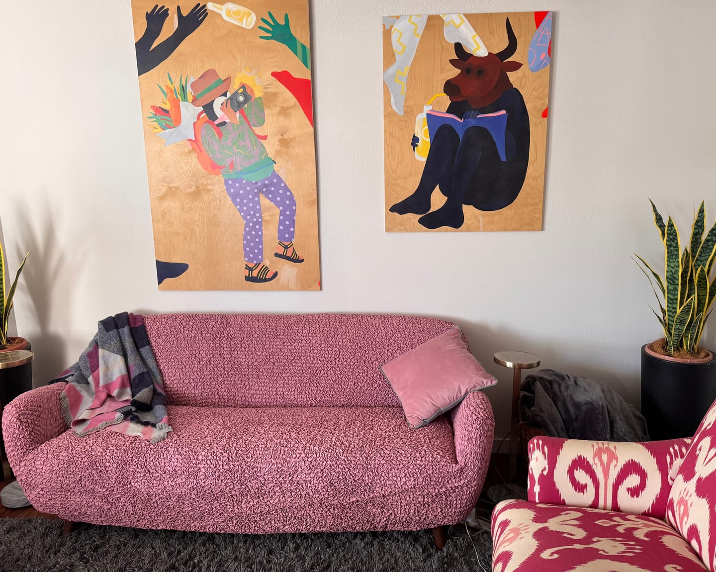 Customer photo review of Sofa 3 Seater Slipcover, Comfort Collection