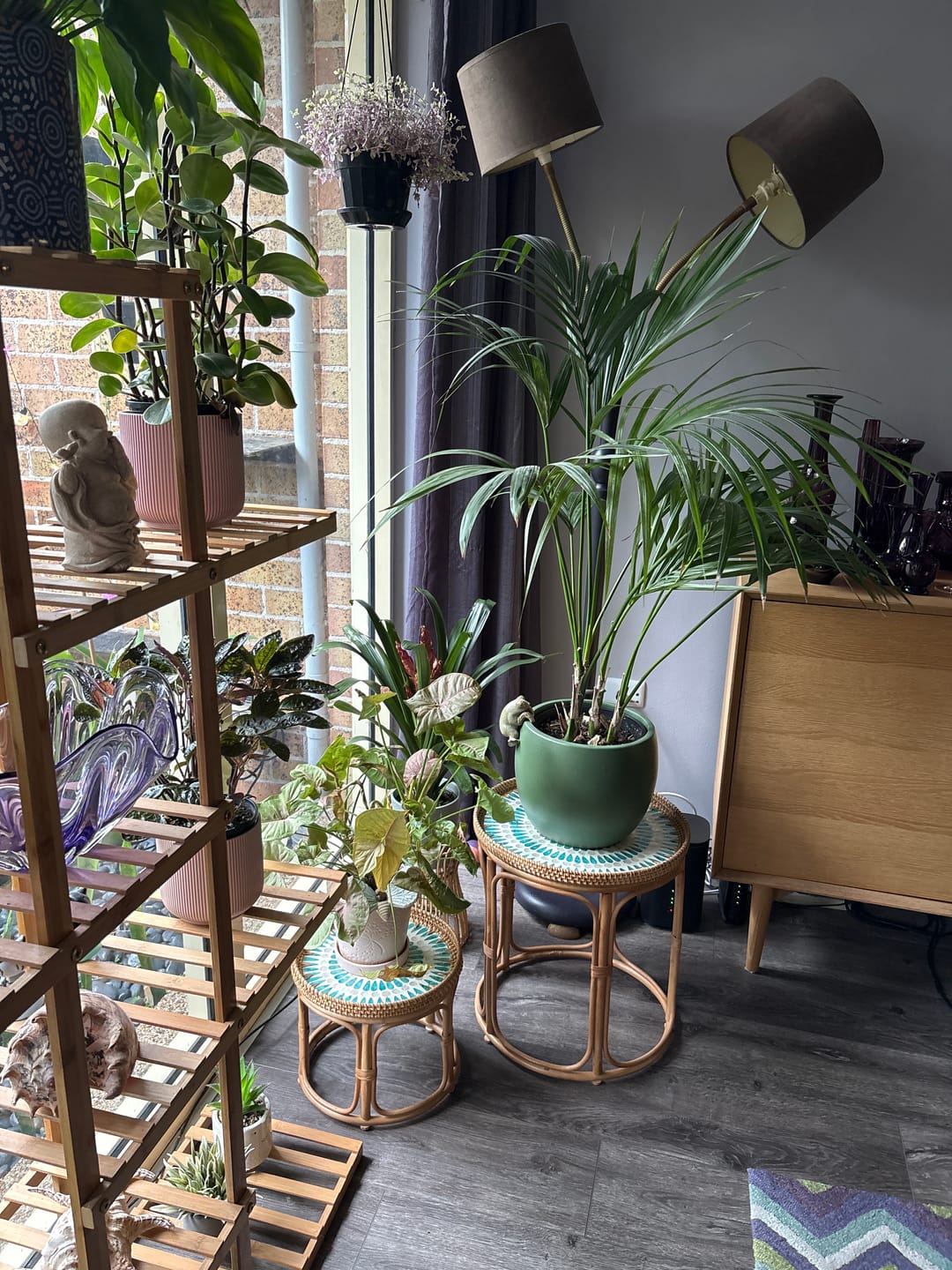 Customer photo review of Serene Rattan Table Set