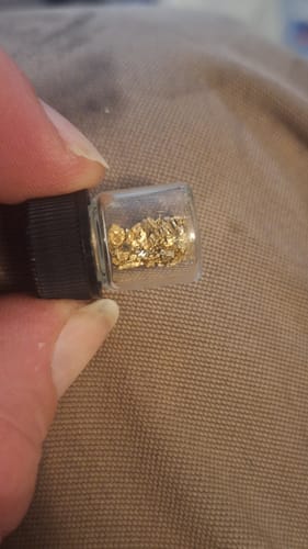 Customer photo review of *BOGO* '150 GRAM GOLD HUNT' - ELITE Gold Paydirt Panning Concentrates