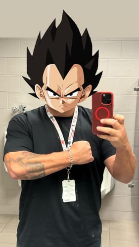 Customer photo review of 021 ESSENTIAL DROP-CUT T-SHIRT - Demo Test