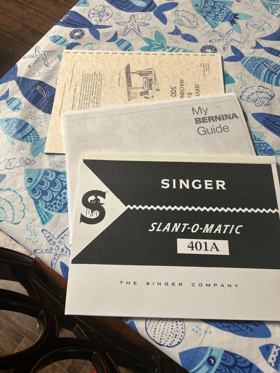 Customer photo review of Singer 401A Instruction Manual