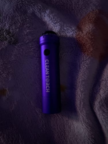 Customer photo review of Clean Torch Complete Set in Purple
