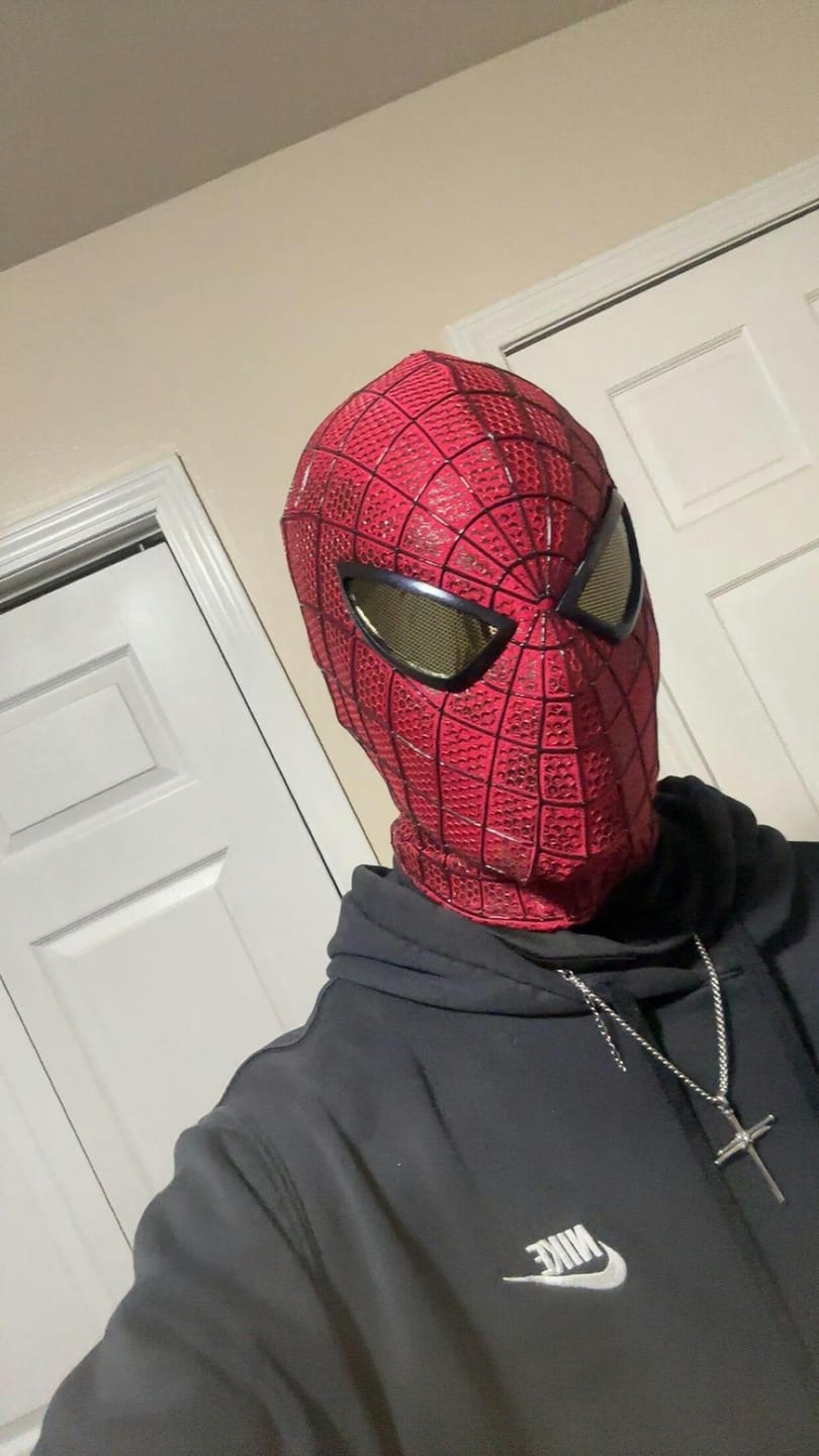 Customer photo review of Masque Spiderman - TASM 1