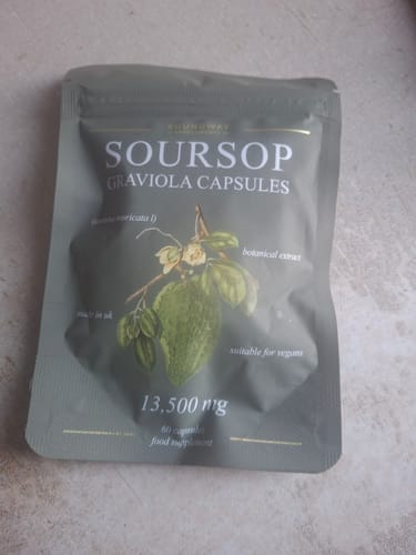 Customer photo review of Soursop Graviola Capsules