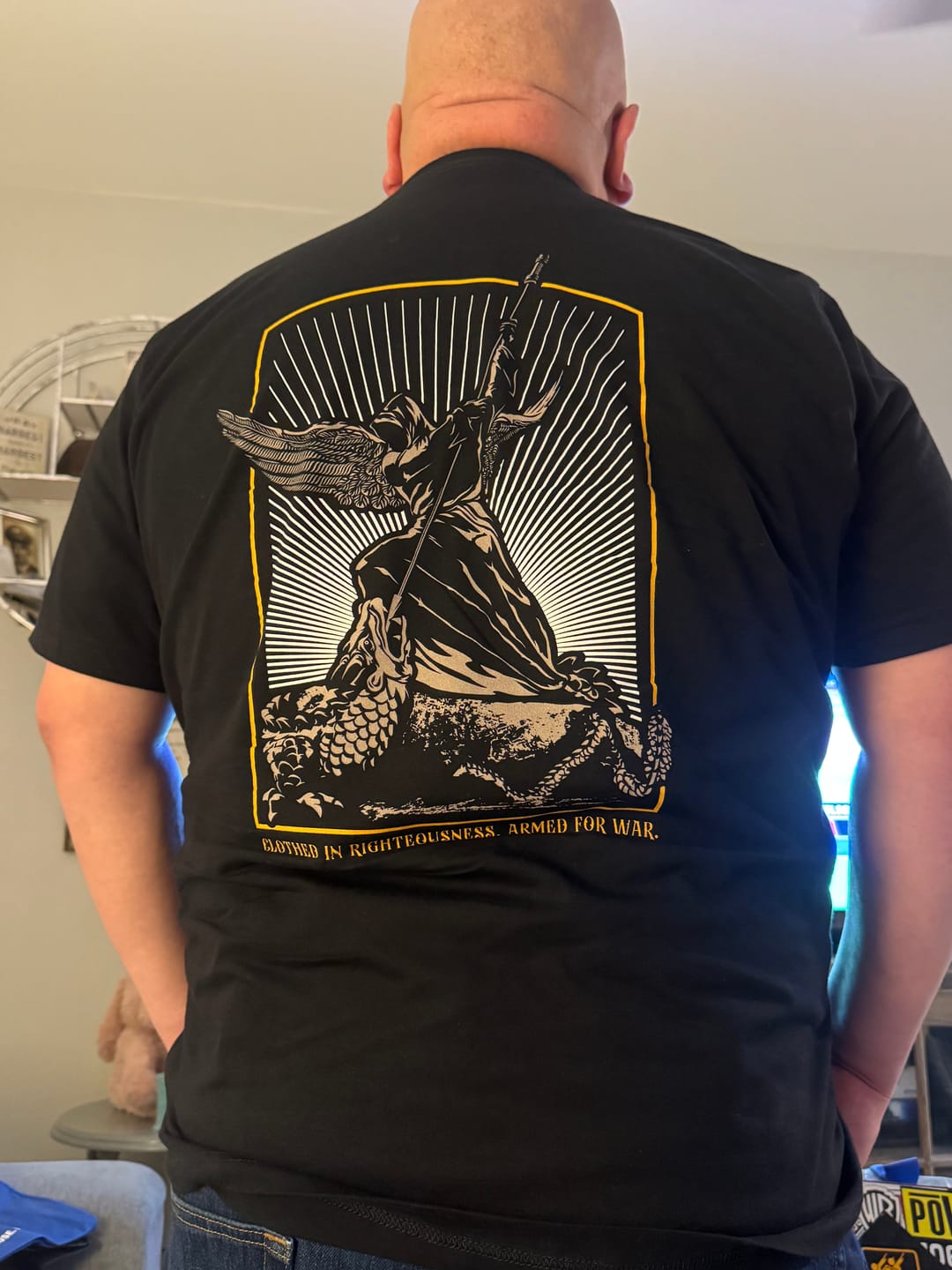 Customer photo review of Archangel Shirt