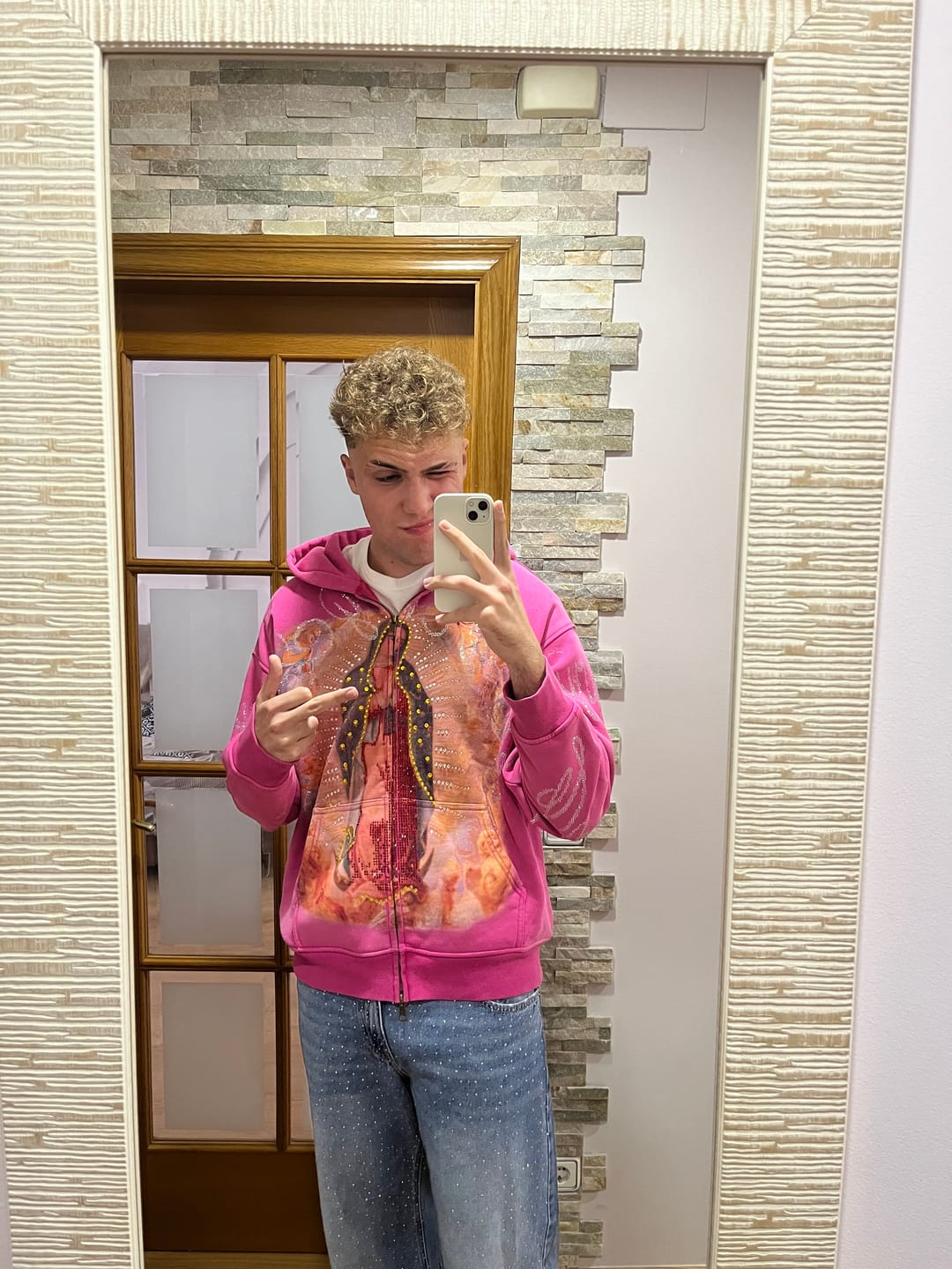 Customer photo review of Radiant Virgin Hoodie-356