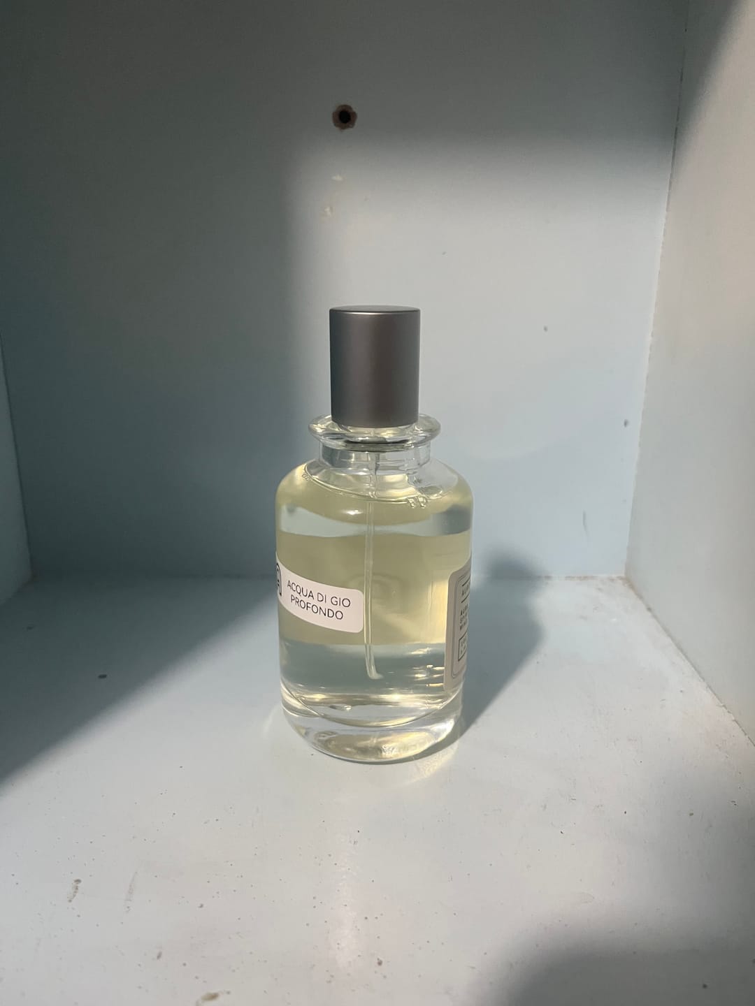 Customer photo review of Profondo (Parfum) Inspirado en Acqua di Giò Profundo (Armani)